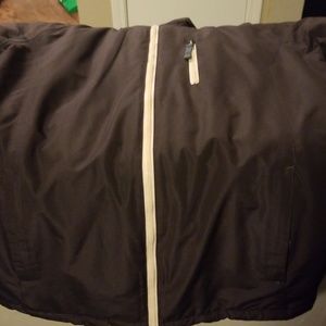 All brown snow jacket
